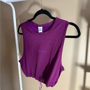 Gymshark Purple Crop Top